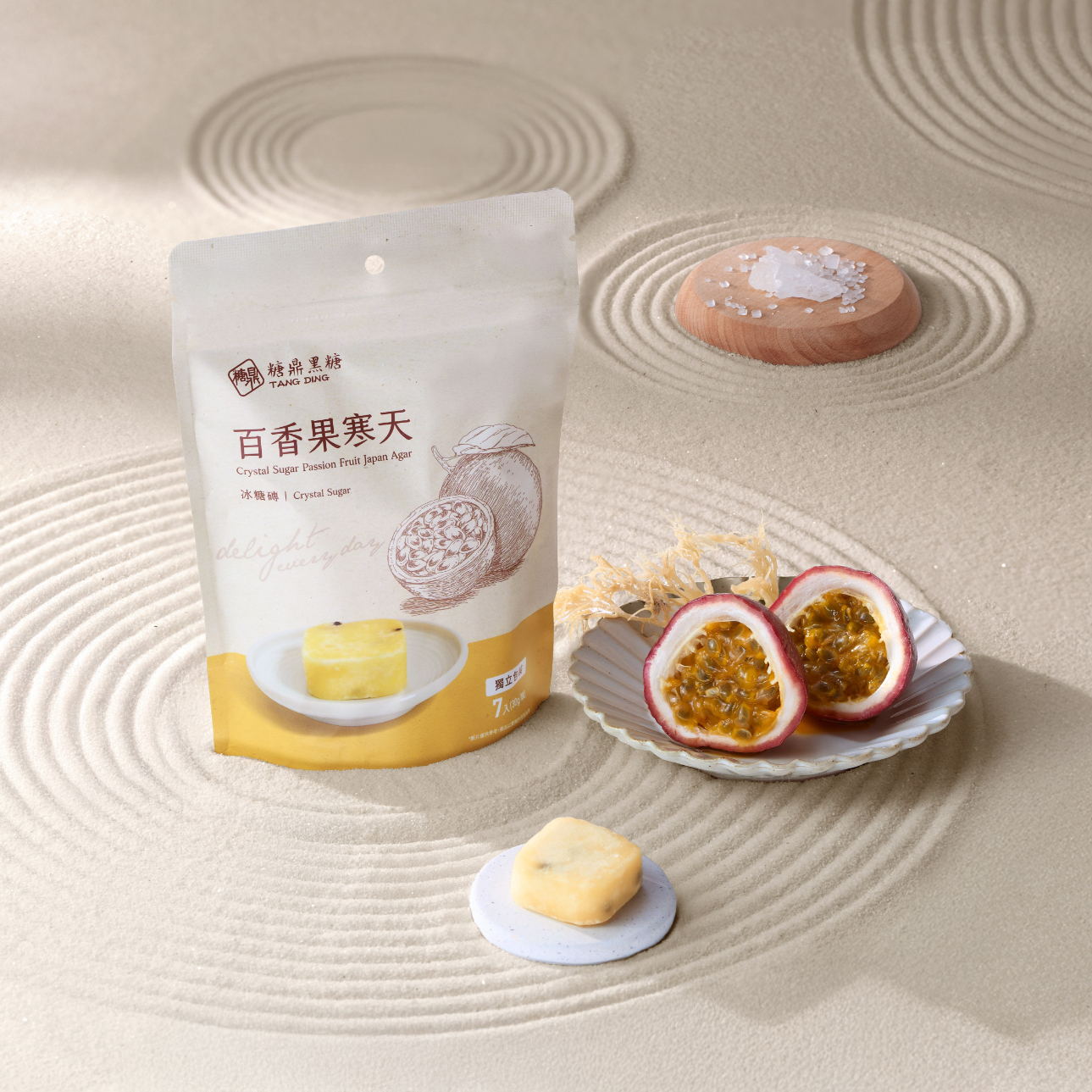 小包｜冰糖百香果寒天 30g*7入