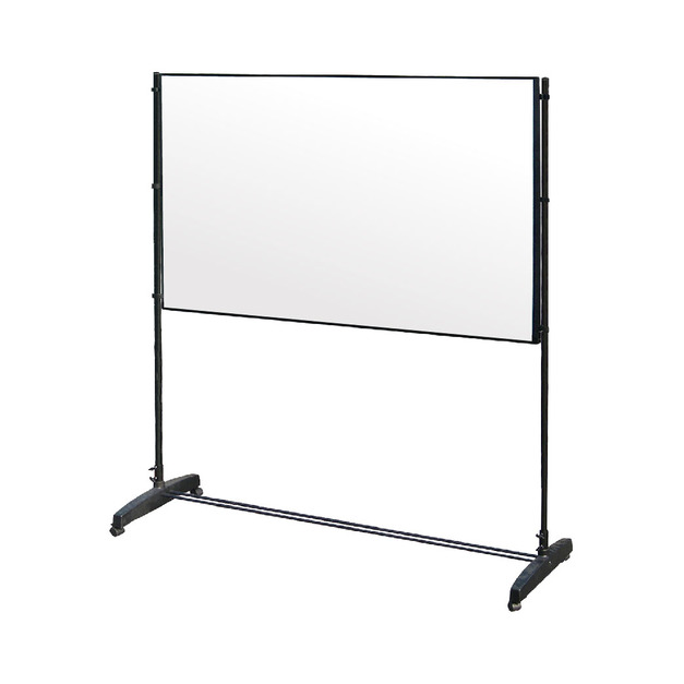 橫向式創新雙面展示板(5呎×3呎)布面+白磁板款 SW-159B