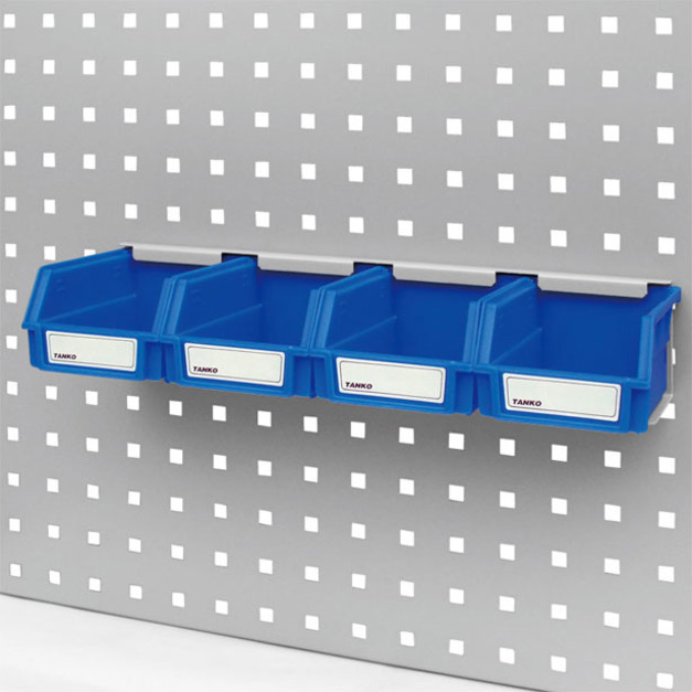 天鋼 KPQ-4302 金屬方孔背掛盒架組(1組裝)