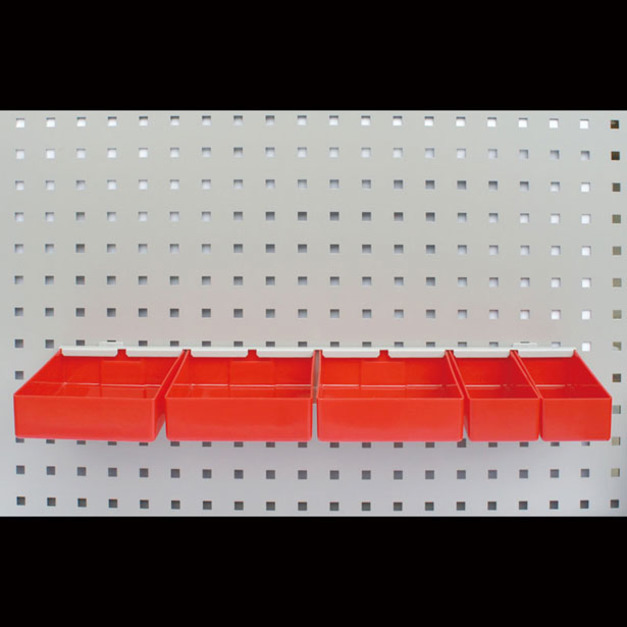 天鋼 KPQ-4307 金屬方孔分類盒掛架組(1組裝)