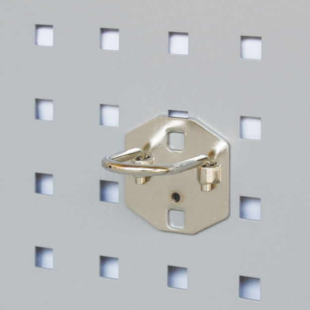 天鋼 KP-3805 Ø50mm金屬方孔橢圓鉤(10支裝)