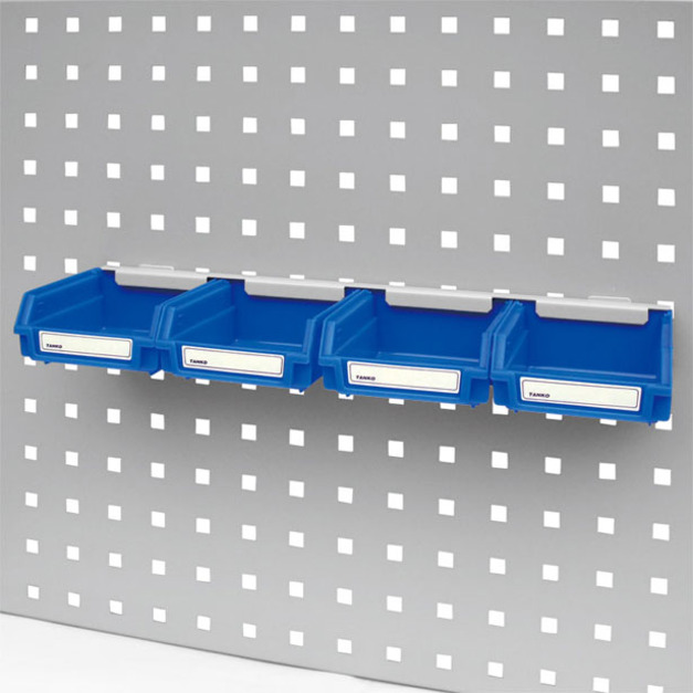 天鋼 KPQ-4301 金屬方孔背掛盒架組(1組裝)