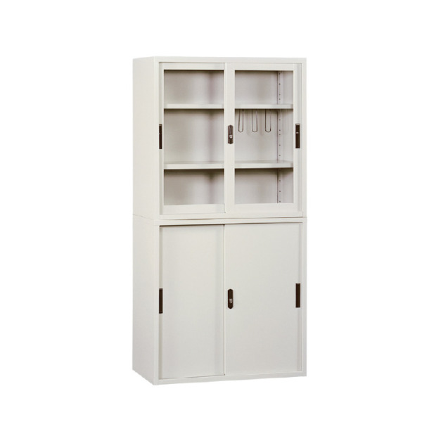 3*3尺｜玻璃拉門+鐵櫃拉門