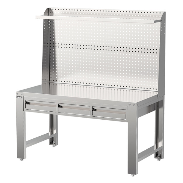 天鋼 WDT-4202S 5203S 6203S 不鏽鋼工作桌 3抽屜 含上架組(7)