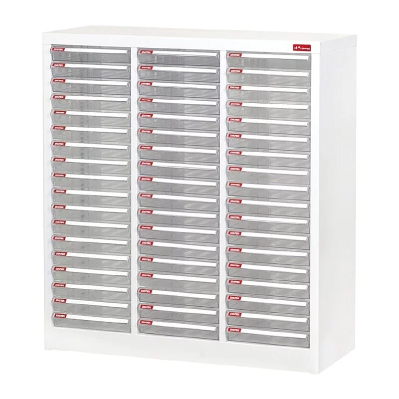 樹德 A4-354P 落地三排型樹德櫃 54抽