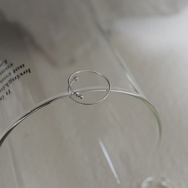 一線-925純銀戒指｜可微調