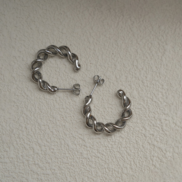 阿拉斯加海灣-整副醫療鋼-耳環