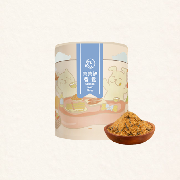 【寵物肉鬆】苔苔鮭香鬆 | 滿滿鮭魚香 | 搭配海苔 | 挑食救星 | 肉鬆
