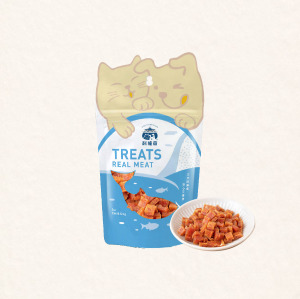 【寵物零食】鮮鮭丁丁 | 天然原肉 低溫製作 低敏適合敏感毛孩 添加