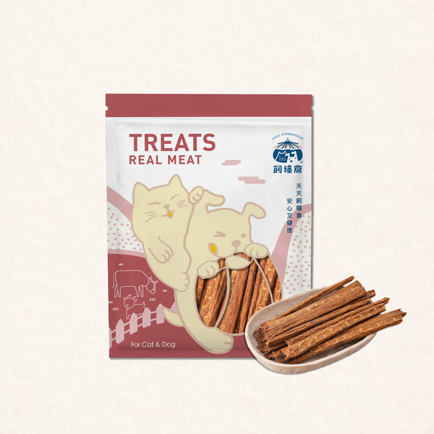 【寵物零食】原味牛肉條 | 天然原肉 低溫製作 低敏適合敏感毛孩 低脂牛肉 