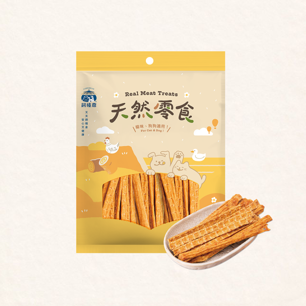 【寵物零食】原味雞肉條 | 天然原肉 低溫製作 低敏適合敏感毛孩