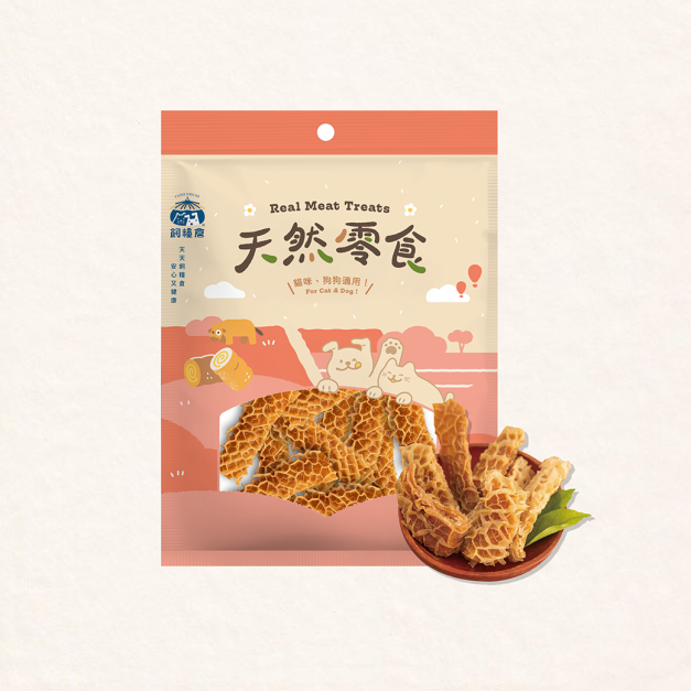 【寵物零食】蜂巢牛肚 | 天然原肉 低溫製作 低敏適合敏感毛孩 豐富花青素 磨牙零食