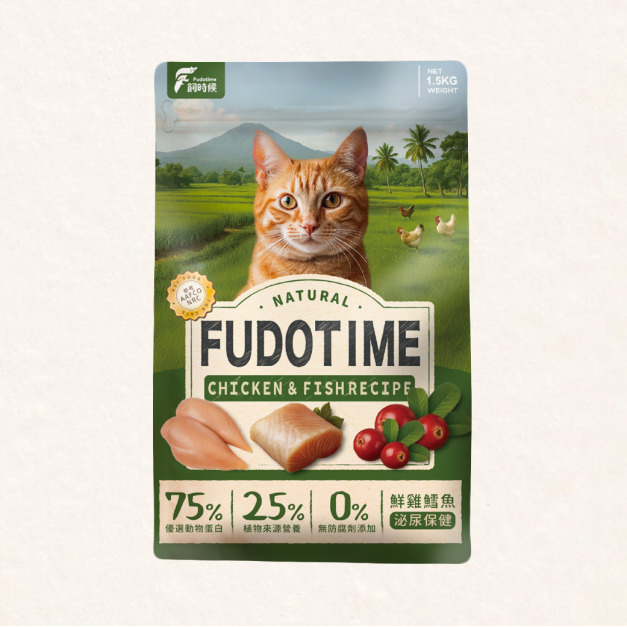 【贈品】2包組  鮮雞鱈魚 | 貓咪主食糧 |1.5kg