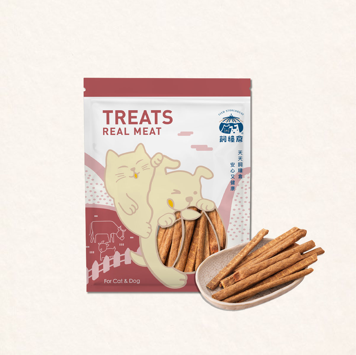 【寵物零食】原味羊肉條｜天然原肉 低溫製作 低敏適合敏感毛孩