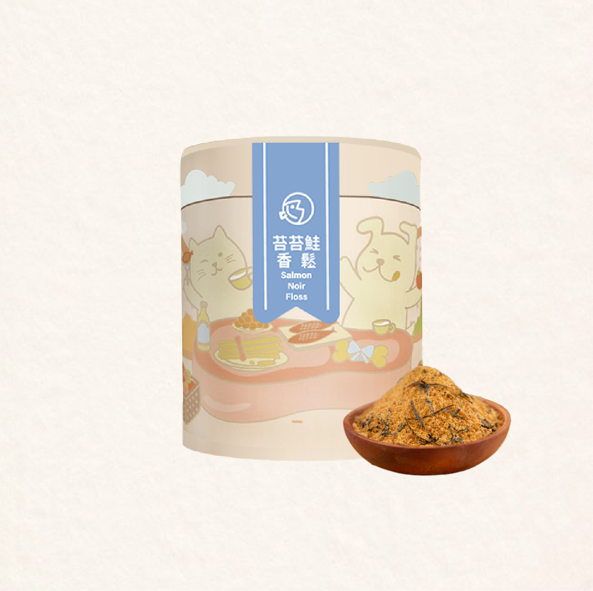 【寵物肉鬆】苔苔鮭香鬆 | 滿滿鮭魚香 | 搭配海苔 | 挑食救星 | 肉鬆