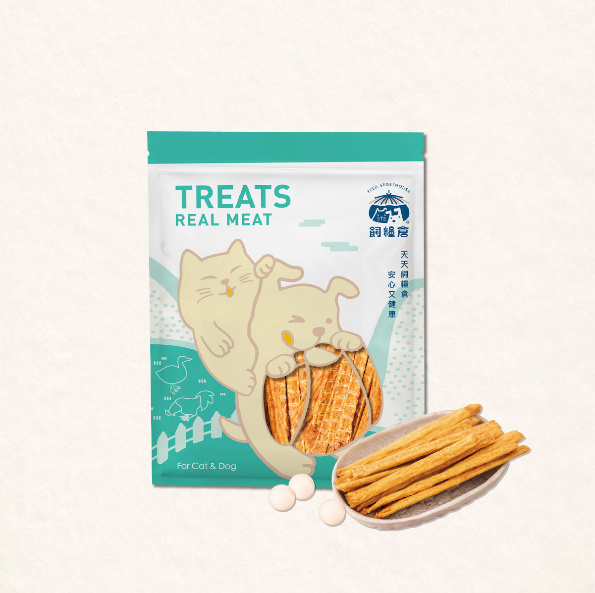 【寵物零食】鱉蛋雞肉條 | 天然原肉 低溫製作 低敏適合敏感毛孩  滿滿鱉蛋添加