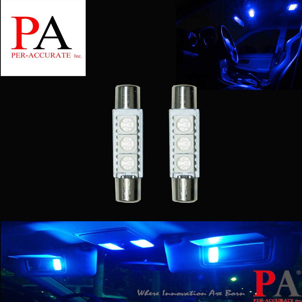 Pa Led Mazda 3 6 Cx3 Cx5 保險絲型29mm 31mm 3晶smd Led 白光化妝燈 Pa Led Hyuga 車用百貨