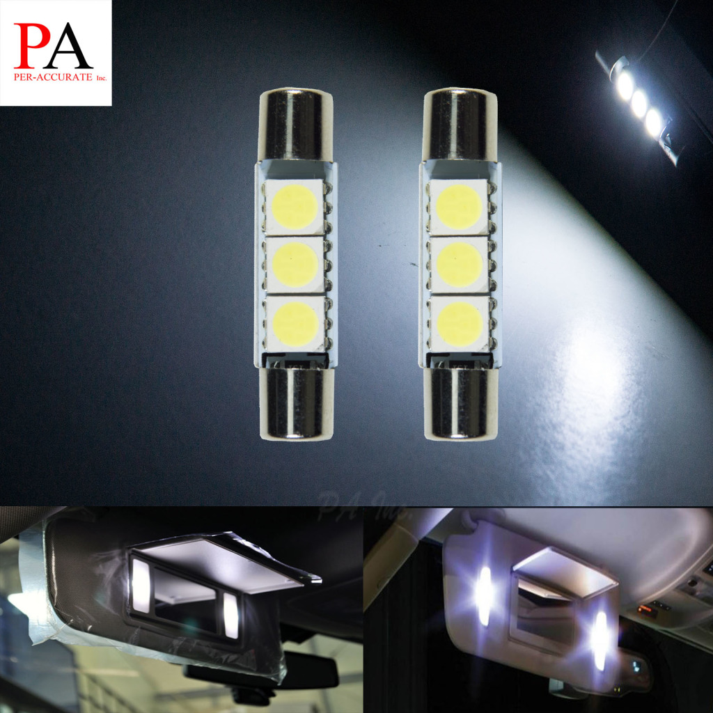 Pa Led Mazda 3 6 Cx3 Cx5 保險絲型29mm 31mm 3晶smd Led 白光化妝燈 Pa Led 車用百貨