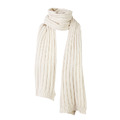 靈紋圍巾 - 米白_1