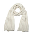 靈紋圍巾 - 米白