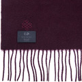 絲原氂牛絨圍巾 - 酒紅_3