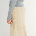 卡拉利斯女式長裙 - 米白_2