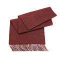絲原氂牛絨圍巾 - 鐵鏽紅