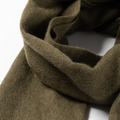 絲原氂牛絨圍巾 - 軍綠_1