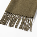 絲原氂牛絨圍巾 - 軍綠_4