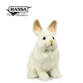 Hansa 7707-坐姿雪兔25公分高_3