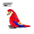 Hansa 3741-緋紅金剛鸚鵡35公分_5