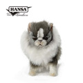 Hansa 7596-長毛虎斑貓34公分
