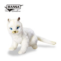 Hansa 3793-白色小貓26公分長