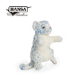 Hansa 7779-雪豹手偶32公分高(藍色)