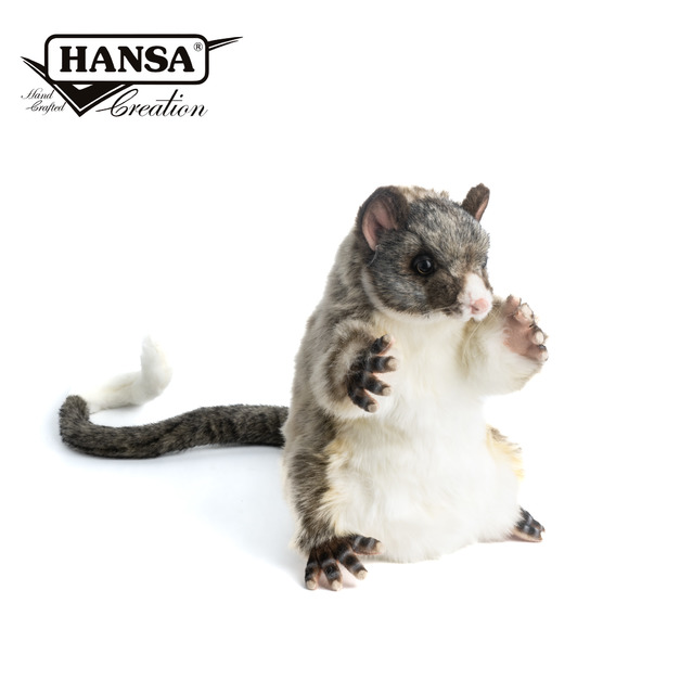 Hansa 7357-帚尾袋貂手偶45公分