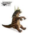 Hansa 7759-三角龍手偶(棕綠色)50公分