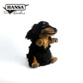 Hansa 8450-臘腸犬手偶29公分長