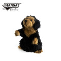 Hansa 7157-長毛臘腸狗手偶35公分_2