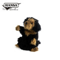 Hansa 7157-長毛臘腸狗手偶35公分