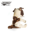 Hansa 8448-英國鬥牛犬手偶26公分高_2