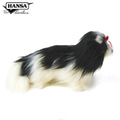 Hansa 8554-西施犬(黑白)40公分長_1
