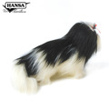 Hansa 8554-西施犬(黑白)40公分長_2