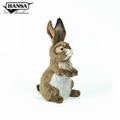 Hansa 5636-黑尾傑克兔坐姿36公分高_1