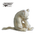 Hansa 6363-沉睡的白獅寶寶40公分_2