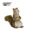 Hansa 8047-坐姿灰松鼠25公分_2