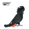 Hansa 8224-紅尾黑鳳頭鸚鵡35公分_1