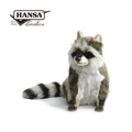 Hansa 7493-坐姿浣熊31公分高