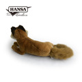 Hansa 6087-趴姿紅狐狸40公分長_2