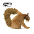 Hansa 8327-紅松鼠落地姿28公分