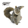 Hansa 8328-灰松鼠落地姿28公分_2